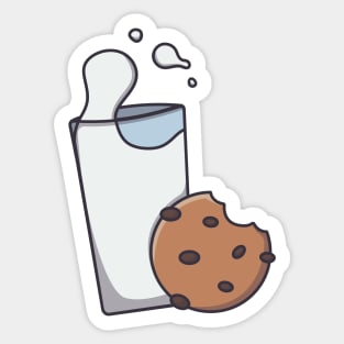 Cookie and Milk - Perfect Duo Sticker